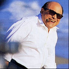 Danny DeVito portrait.