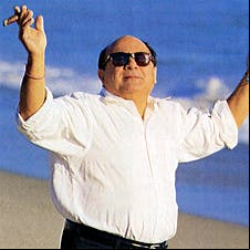 Danny DeVito portrait.