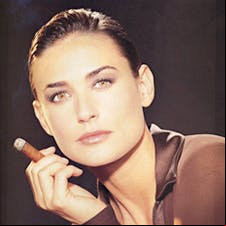 Demi moore portrait