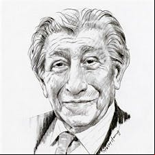 Zino Davidoff drawing portrait