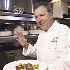 Portrait of Picasso Chef Julian Serrano.